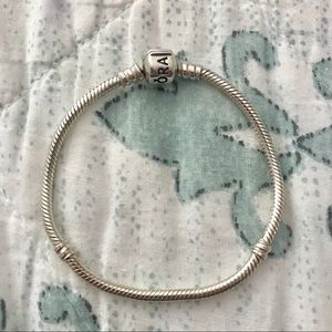 Pandora sterling silver starter charm bracelet